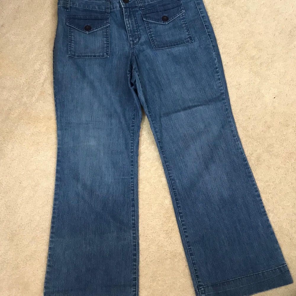 Petite Flare Leg Jeans NWOT